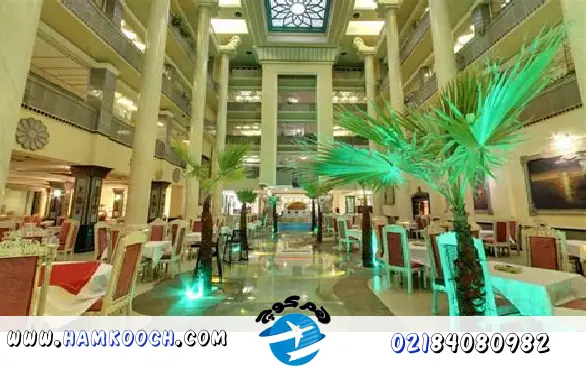 امکانات هتل داریوش کیش بهمن1402	