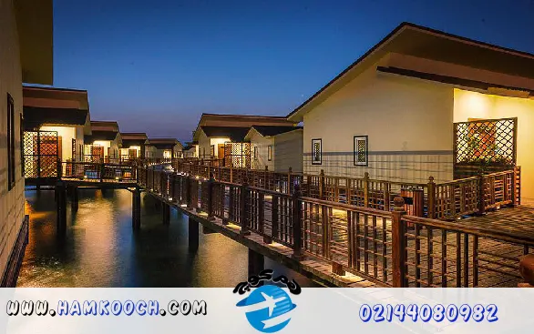 اولین هتل روی آب ایران
